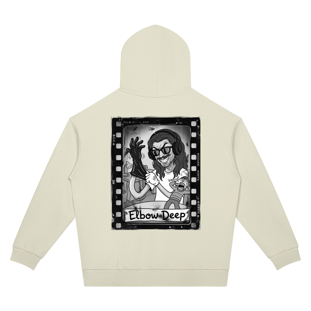 Elbow Deep Film Roll Unisex Oversized Drop Shoulder Hoodie (7 colors)