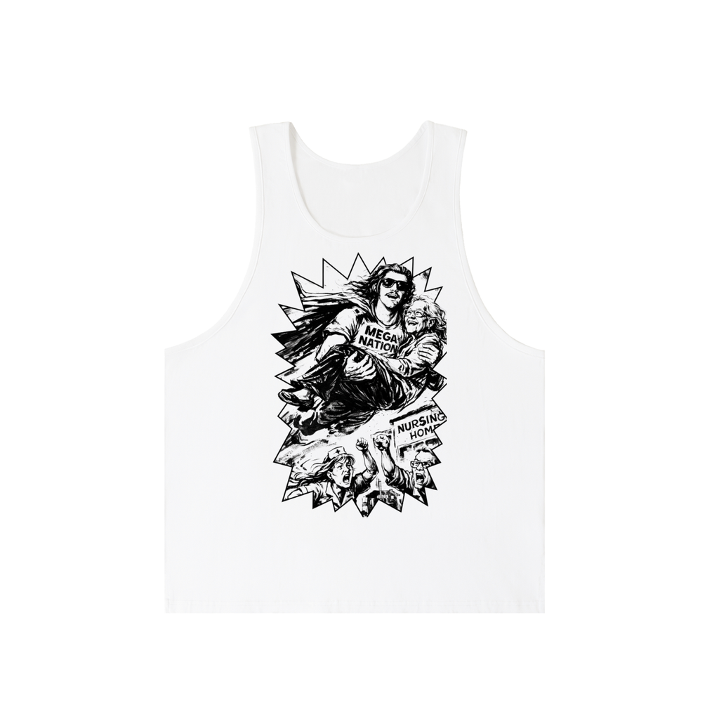 Mega Nation Memaw's Hero Loose Fit Tank Top