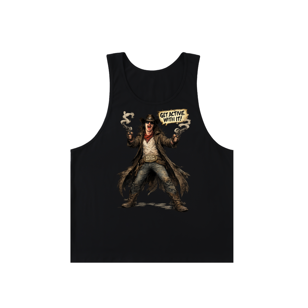 Mega Nation Active Revolvers Loose Fit Tank Top (2 colors)