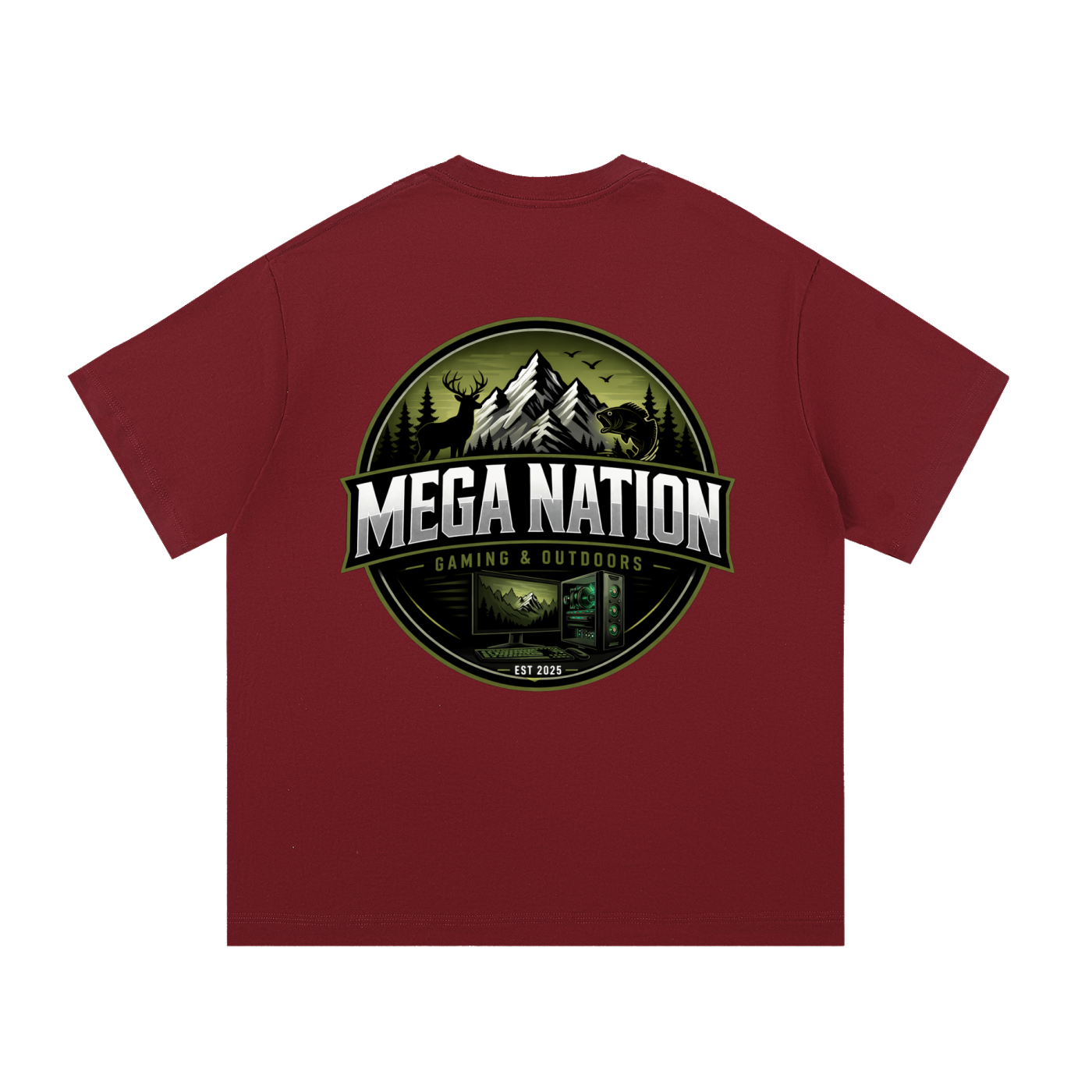 MNA Gaming & Outdoors (Front and Back Logo) T-Shirt (10 colors)