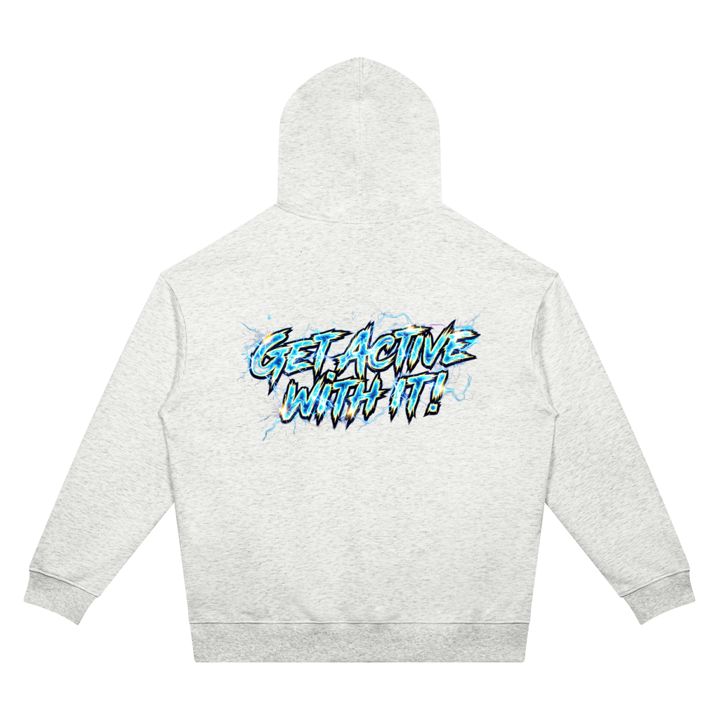 Get Active With it Unisex Oversized Drop Shoulder Hoodie (7 colors)
