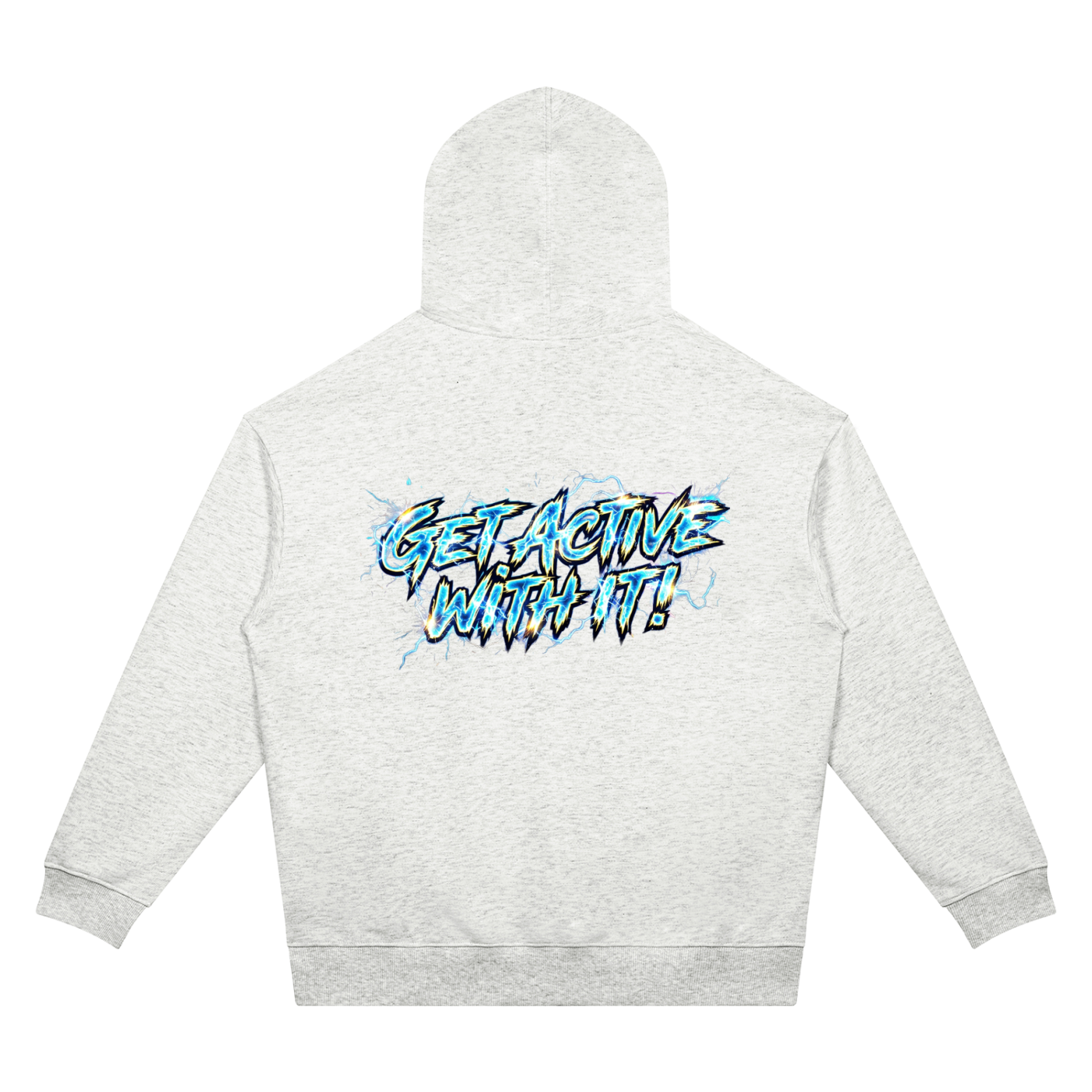 Get Active With it Unisex Oversized Drop Shoulder Hoodie (7 colors)