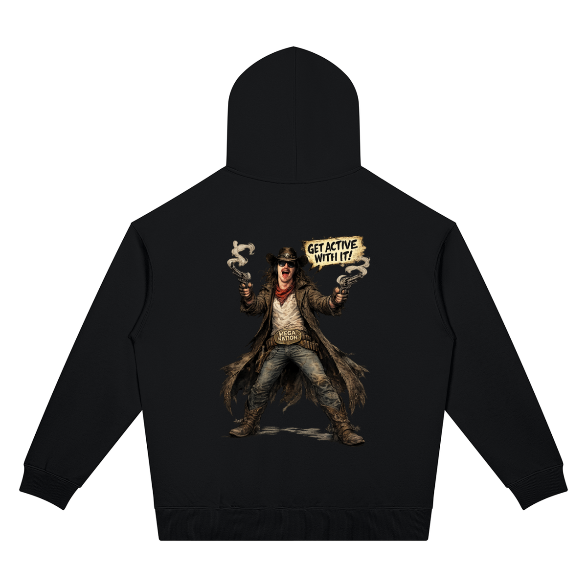 Active Revolvers Unisex Oversized Drop Shoulder Hoodie (7 colors)