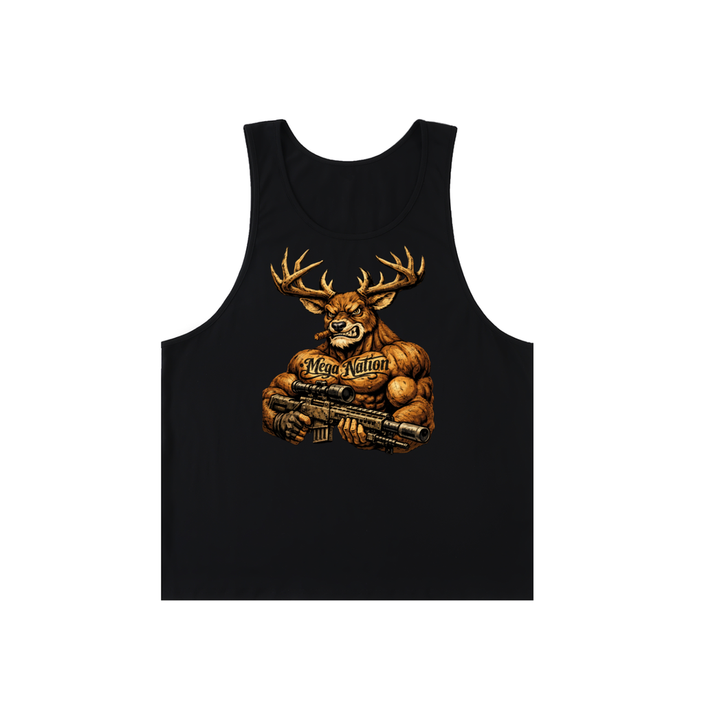 Mega Nation Bucky Loose Fit Tank Top (2 colors)