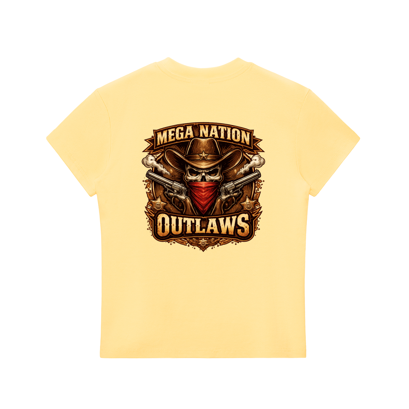 MNA Outlaws (Front and Back Logo) T-Shirt (7 colors)
