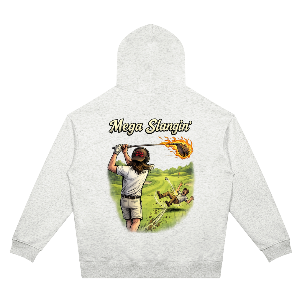 Mega Slangin' Golf Unisex Oversized Drop Shoulder Hoodie (7 colors)