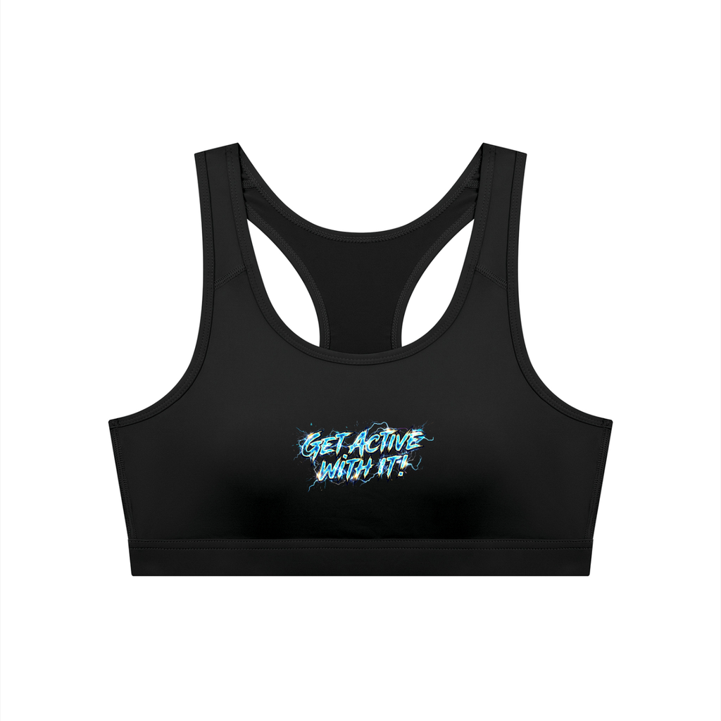 Get Active Women's Cropped Sports Bra (7 colors)