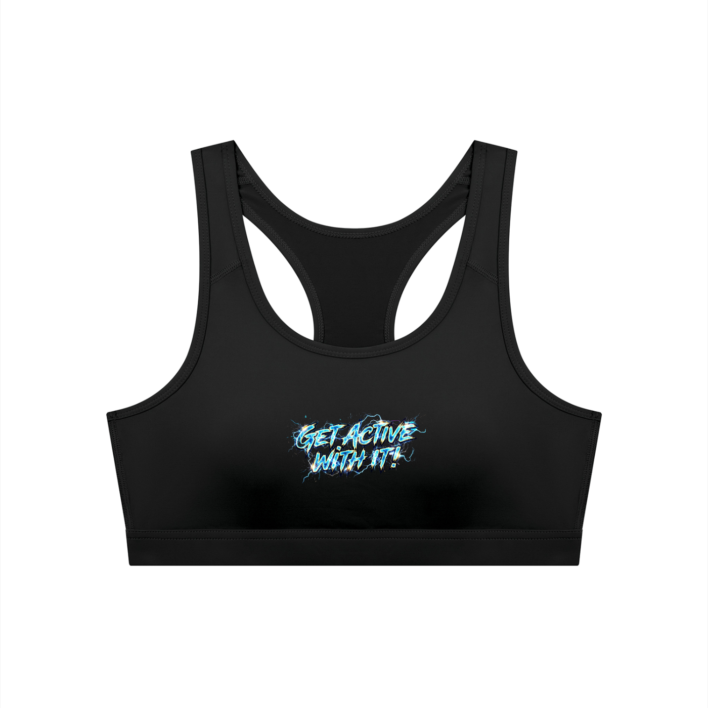 Get Active Women's Cropped Sports Bra (7 colors)