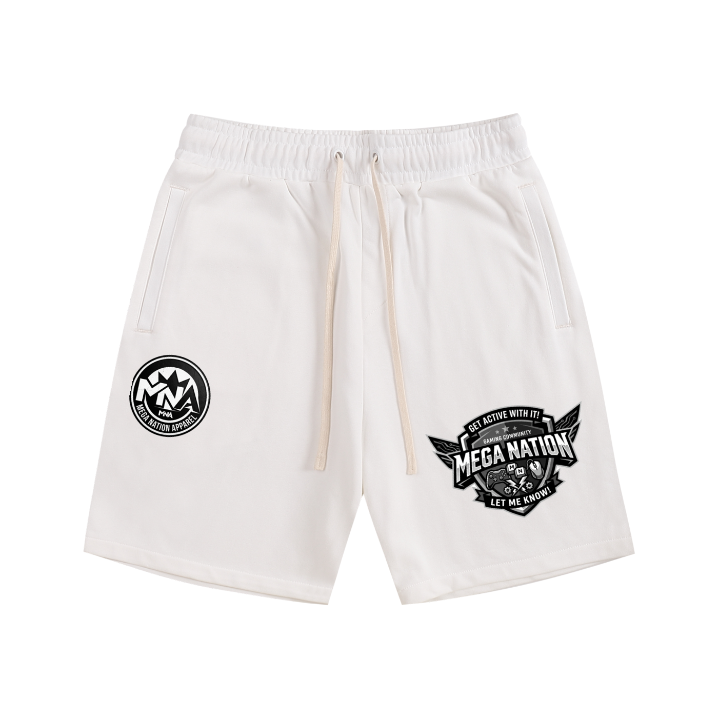 Mega Nation Gaming Community Essential Cotton Shorts (6 colors)