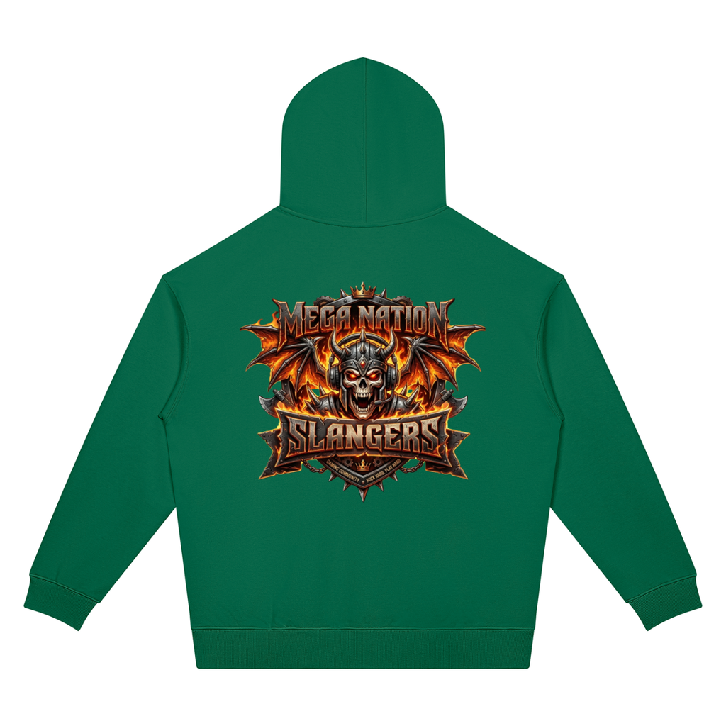Slangers Unisex Oversized Drop Shoulder Hoodie (7 colors)
