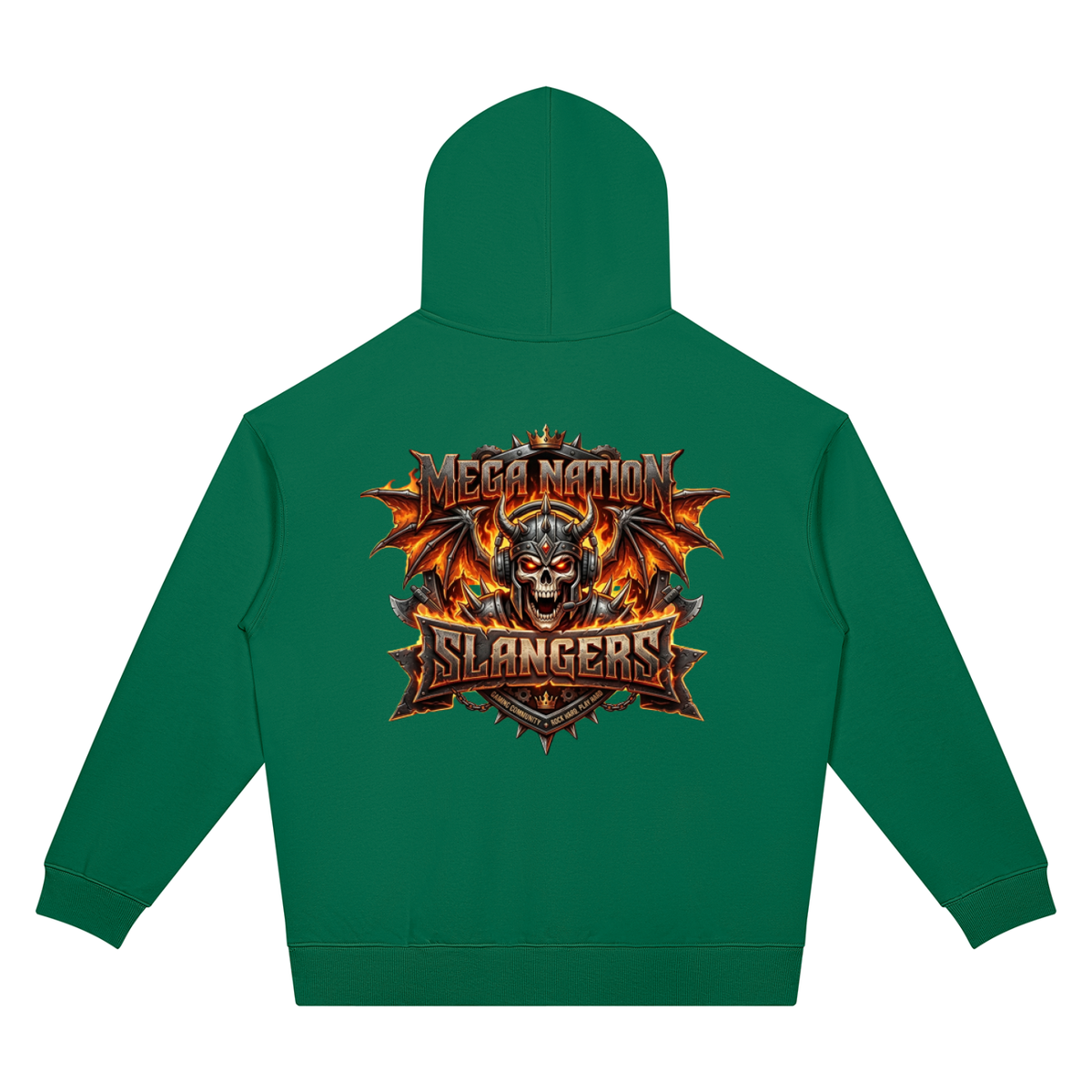 Slangers Unisex Oversized Drop Shoulder Hoodie (7 colors)