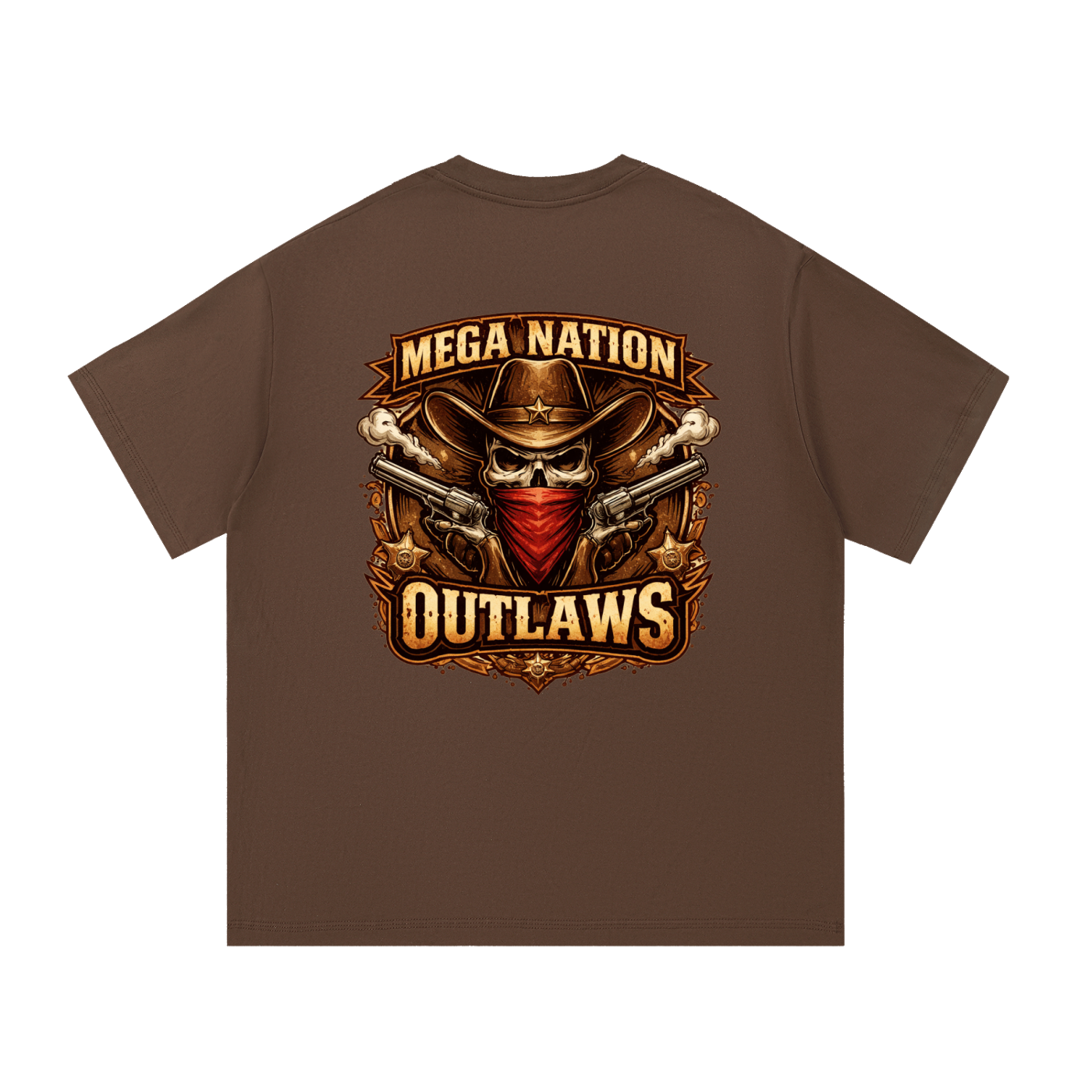 MNA Outlaws (Front and Back Logo) T-Shirt (8 colors)