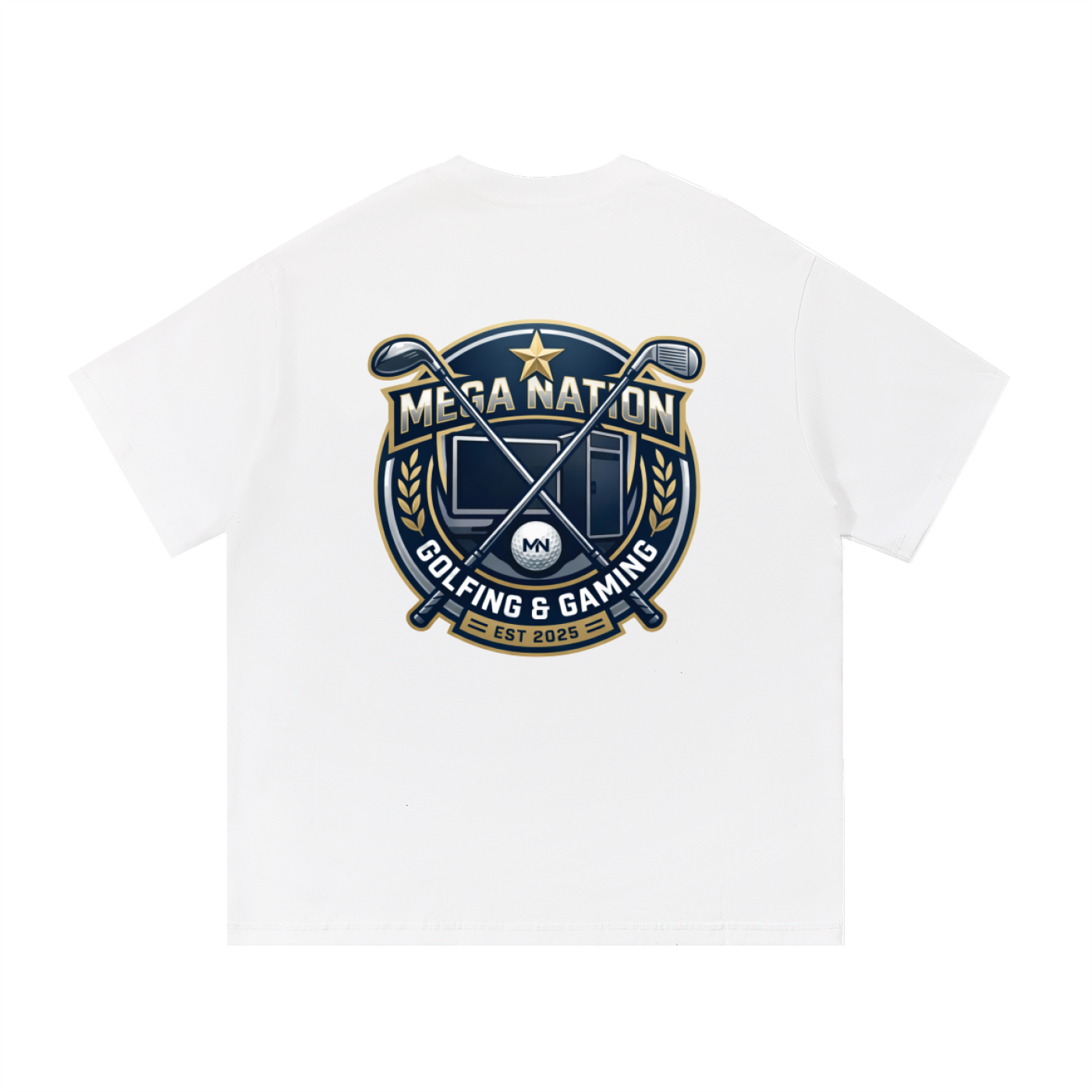 MNA Golf & Gaming (Front and Back Logo) T-Shirt (10 colors)
