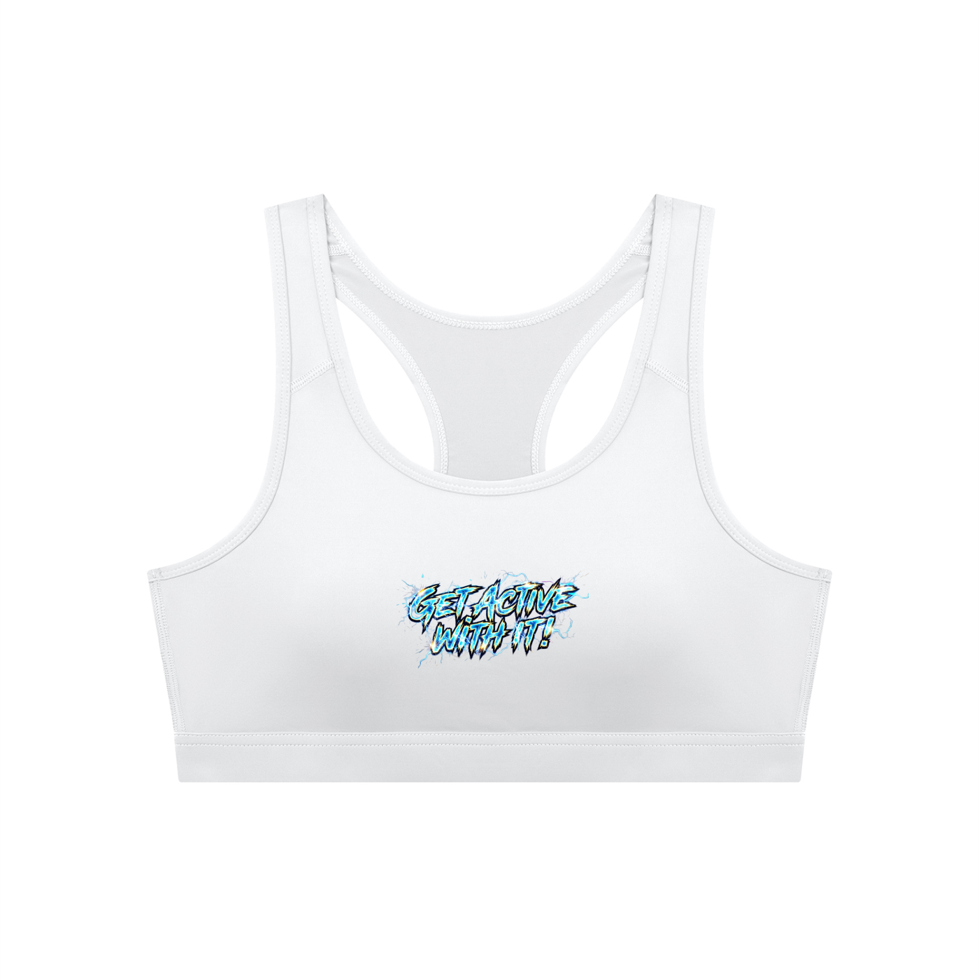 Get Active Women's Cropped Sports Bra (7 colors)