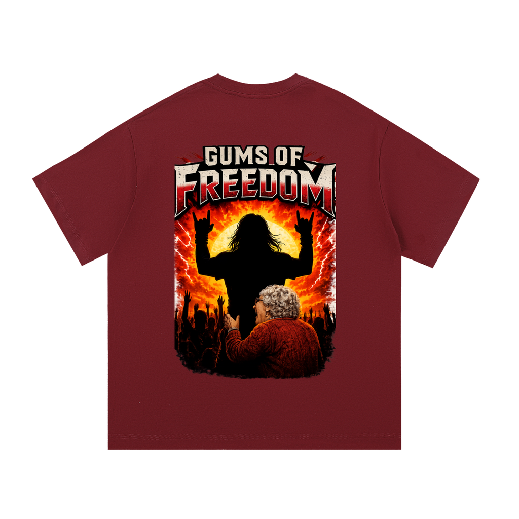 MNA Gums of Freedom v2 (Front and Back Logo) T-Shirt (6 colors)