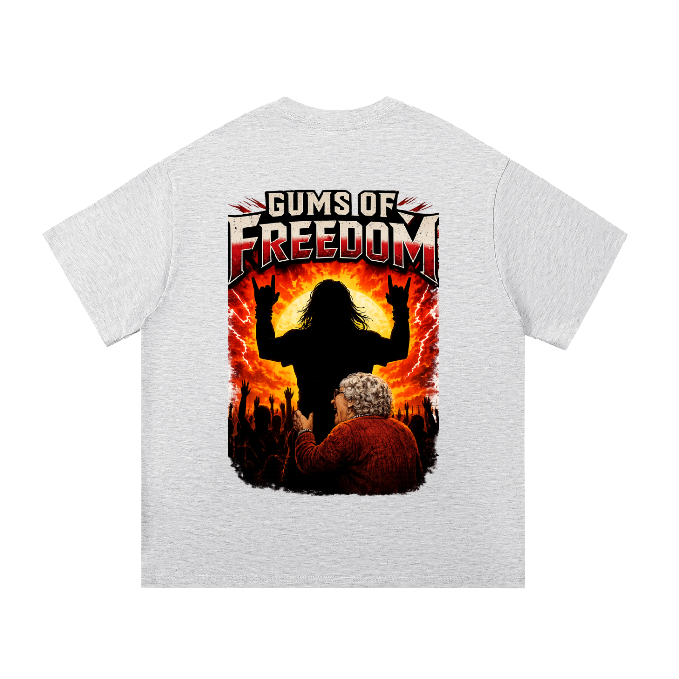 MNA Gums of Freedom v2 (Front and Back Logo) T-Shirt (6 colors)