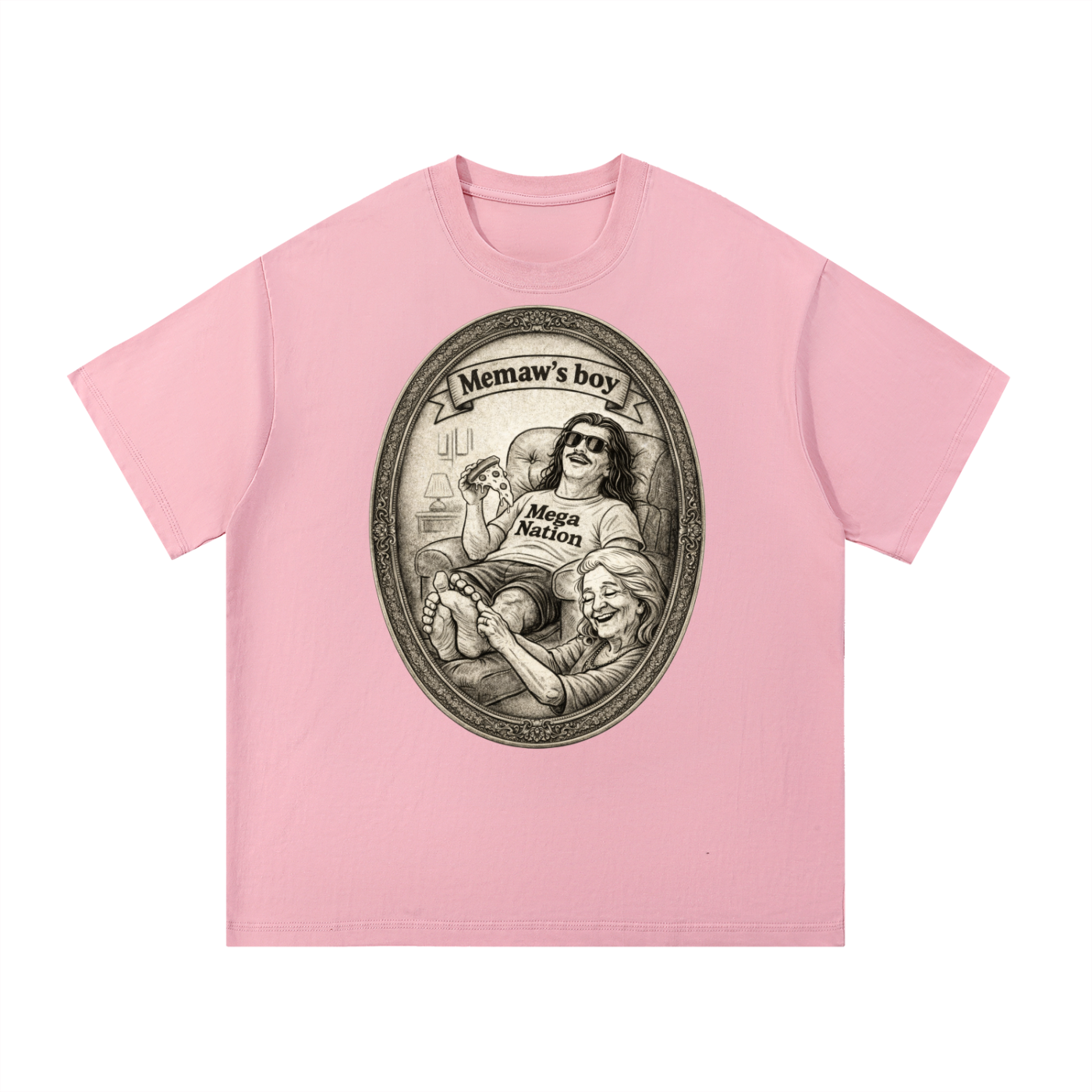 Mega Nation Memaw's Boy T-Shirt (10 colors)