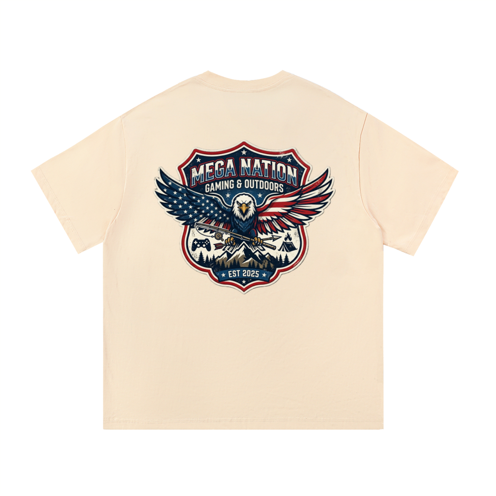 MNA Eagle Gaming & Outdoors (Front and Back Logo) T-Shirt (10 colors)