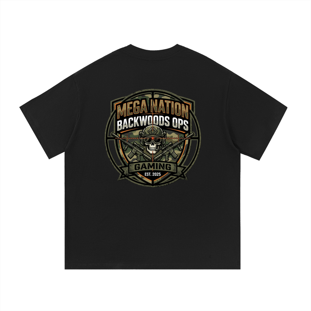 MNA Backwoods OPS (Front and Back Logo) T-Shirt (10 colors)