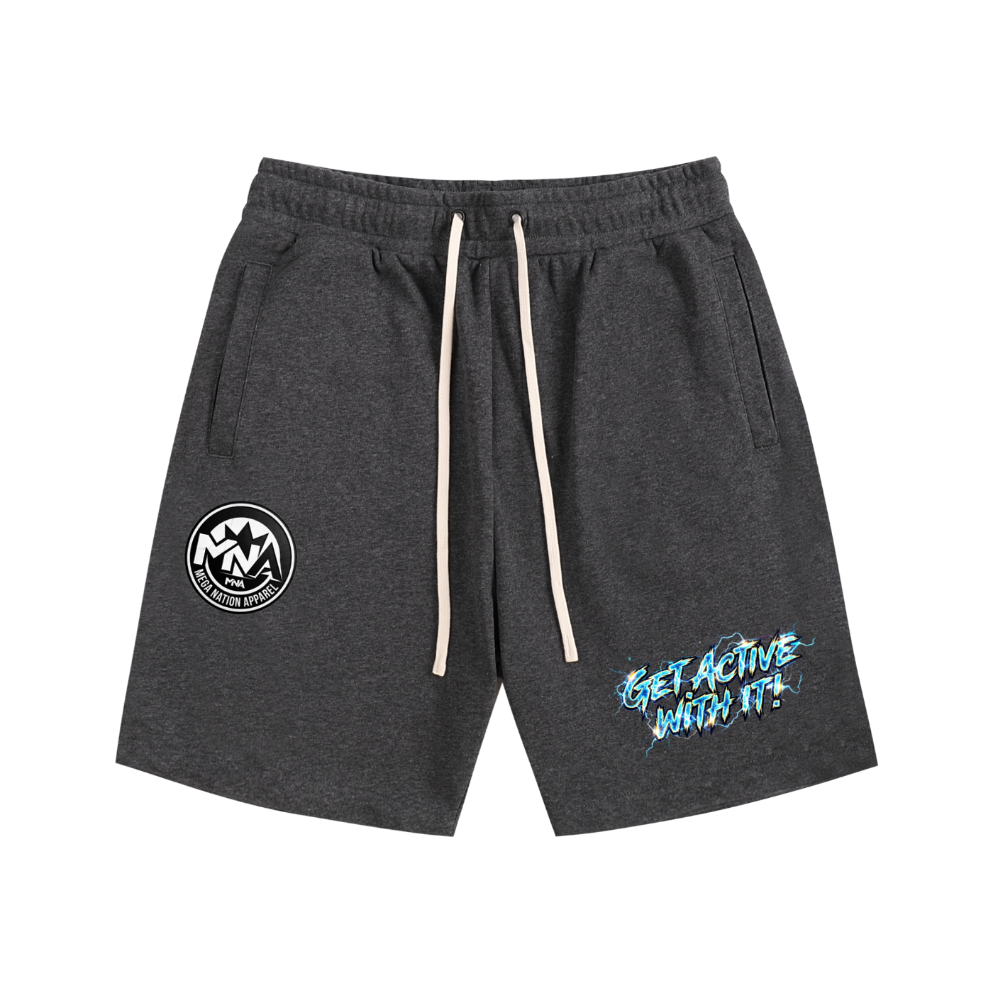 MNA Get Active Essential Cotton Shorts (6 colors)