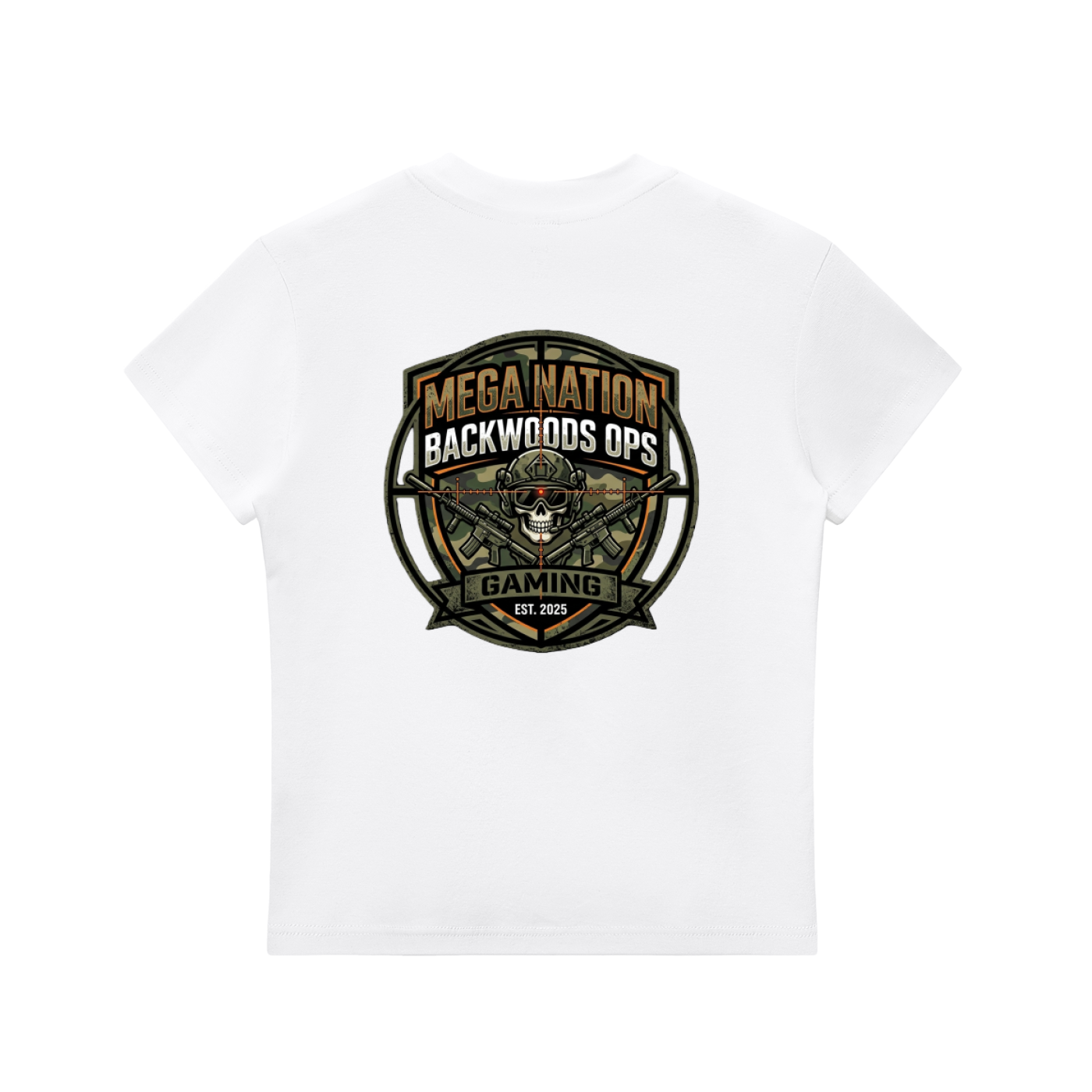 MNA Backwoods OPS (Front and Back Logo) T-Shirt (7 colors)