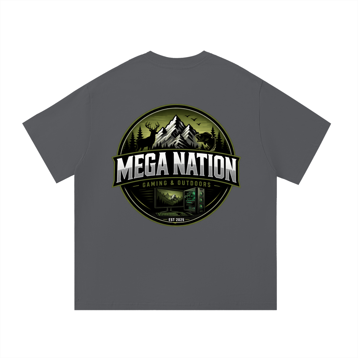 MNA Gaming & Outdoors (Front and Back Logo) T-Shirt (10 colors)