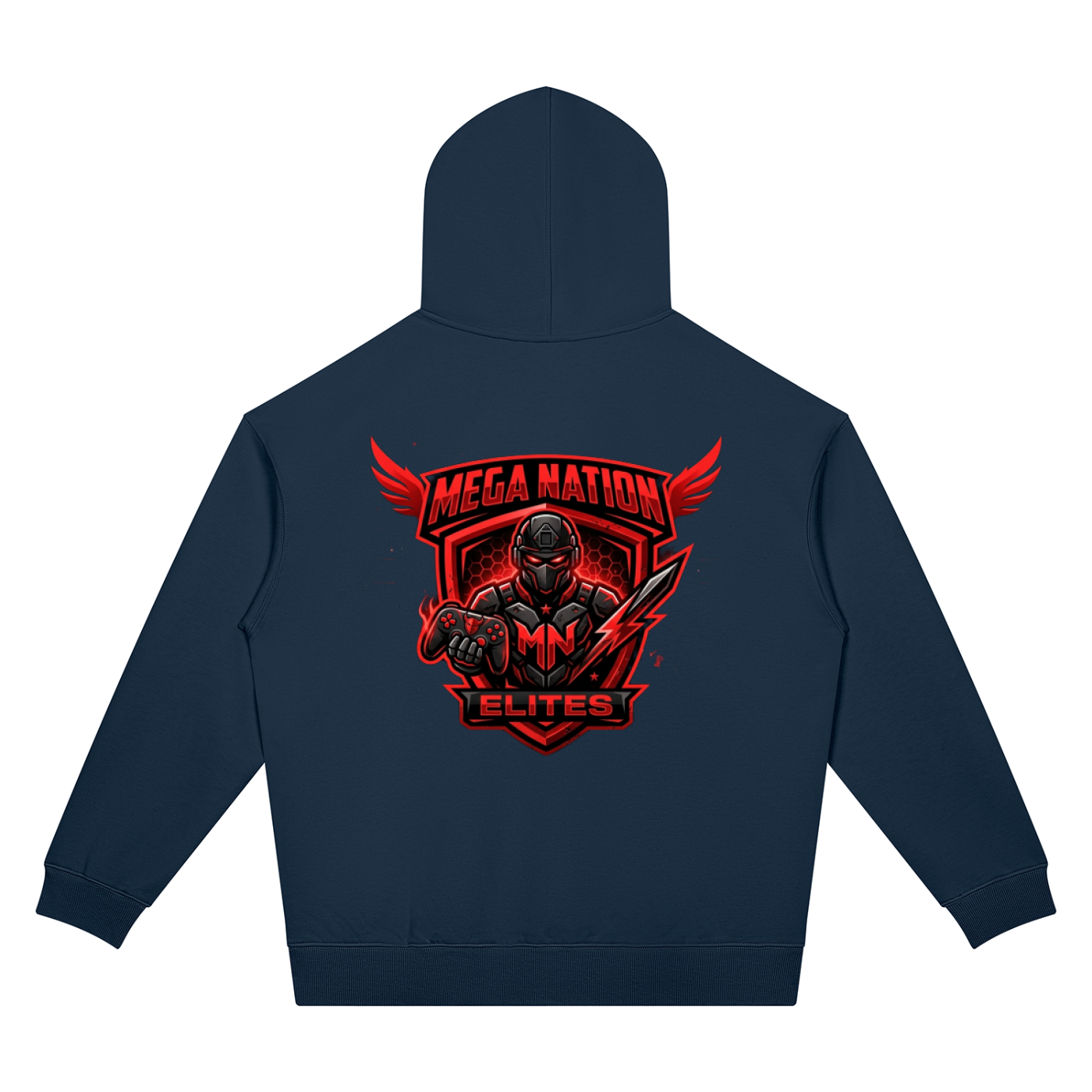 Mega Nation Elites Unisex Oversized Drop Shoulder Hoodie (7 colors)