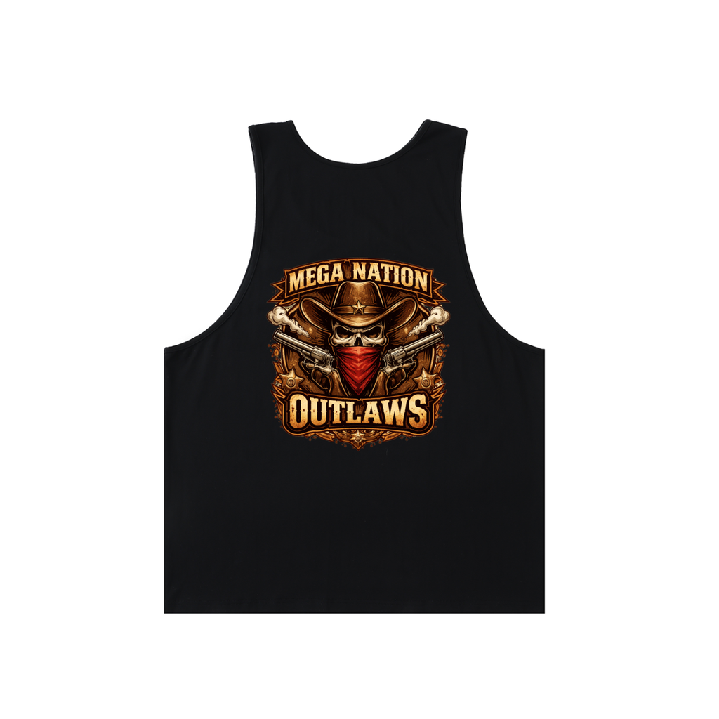MNA Outlaws (Front and Back Logo) Loose Fit Tank Top (2 colors)