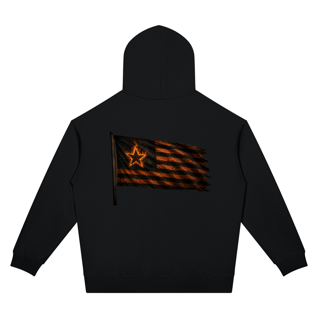 Mega Nation Flag Unisex Oversized Drop Shoulder Hoodie (7 colors)