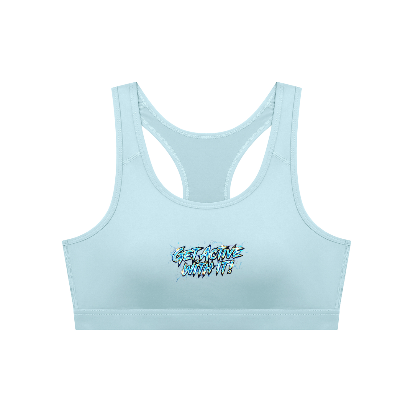 Get Active Women's Cropped Sports Bra (7 colors)