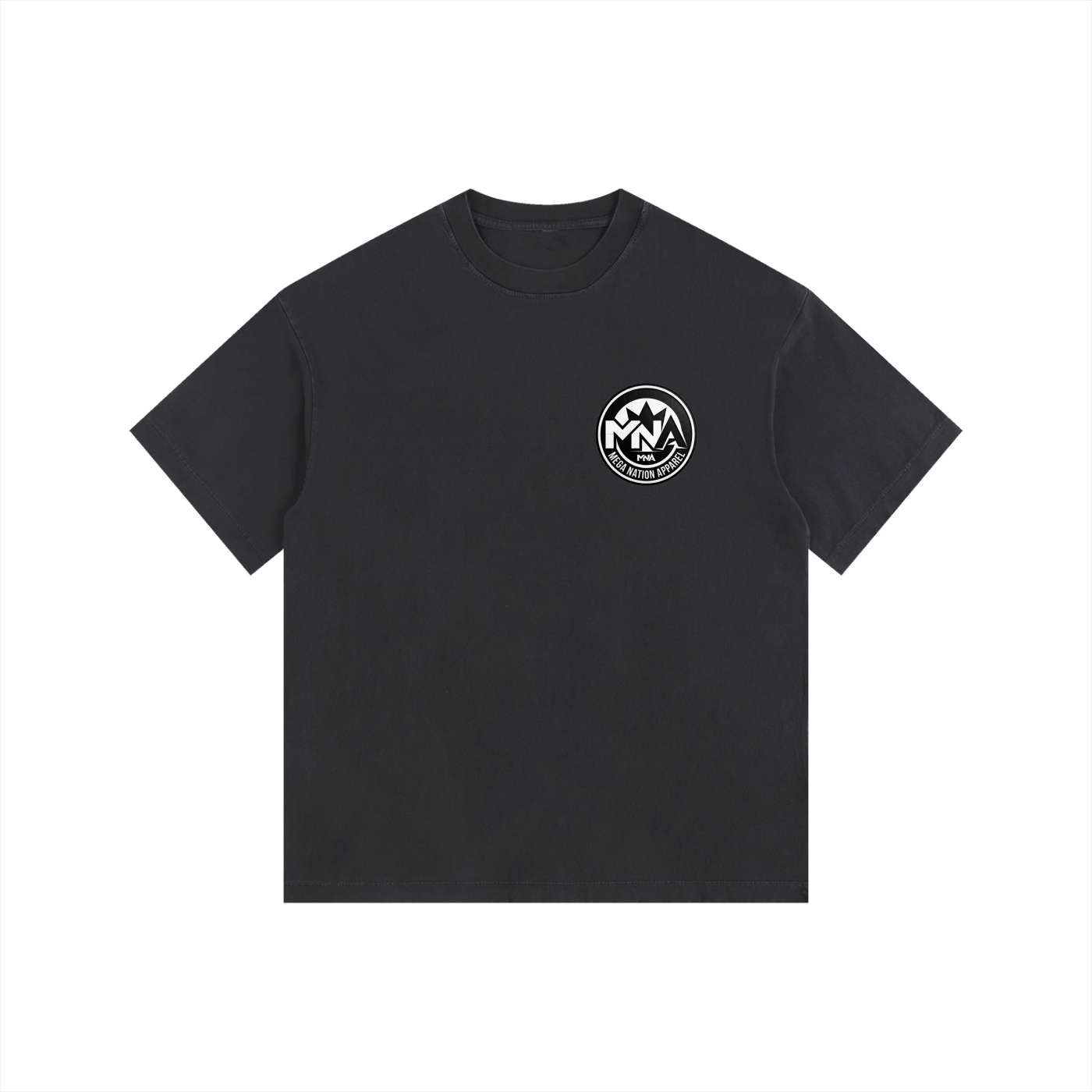 MNA Gaming & Outdoors 2 (Front and Back Logo) Oversized Cotton T-Shirt (8 colors)