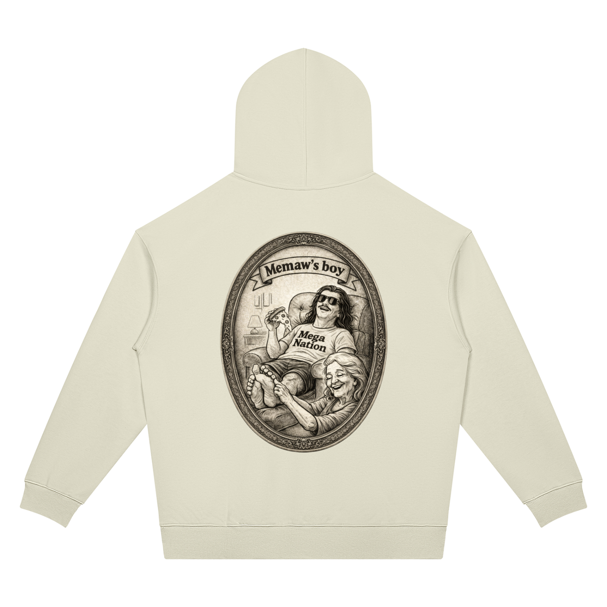 Memaw's Boy Unisex Oversized Drop Shoulder Hoodie (7 colors)