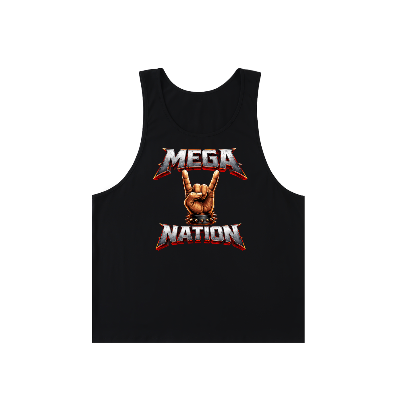 Mega Nation Rocker Loose Fit Tank Top (2 colors)