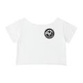 MNA Eagle Gaming & Outdoors (Front and Back Logo) Off-Shoulder Cropped T-Shirt (4 colors)
