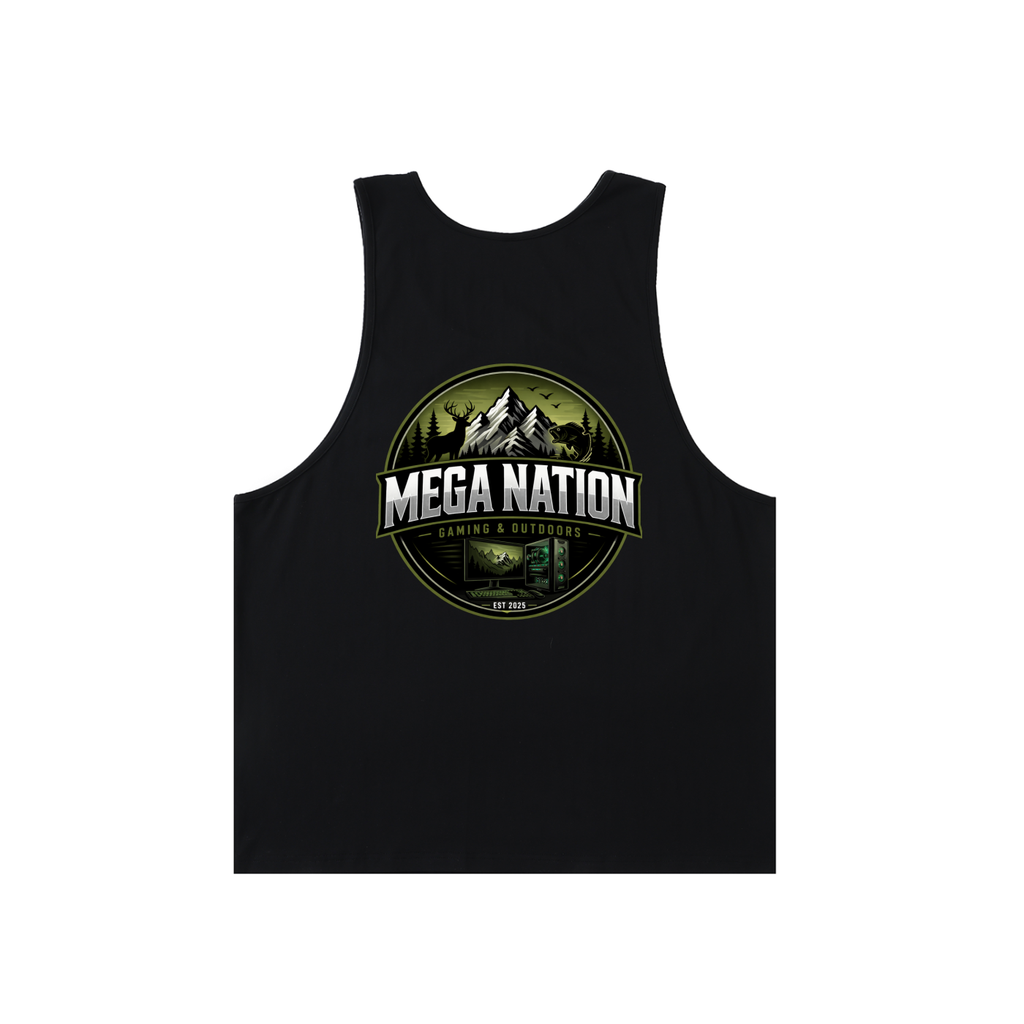 MNA Gaming & Outdoors (Front and Back Logo)  Loose Fit Tank Top (2 colors)