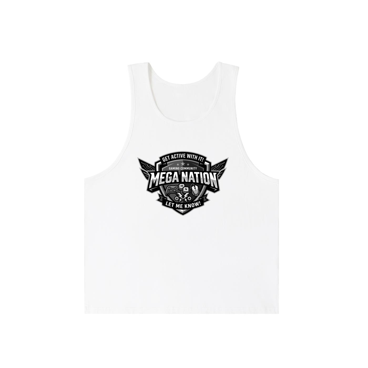 Mega Nation Gaming Community Unisex Loose Tank Top (2 colors)