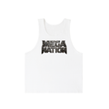 Mega Nation Damaged Plate Loose Fit Tank Top (2 colors)