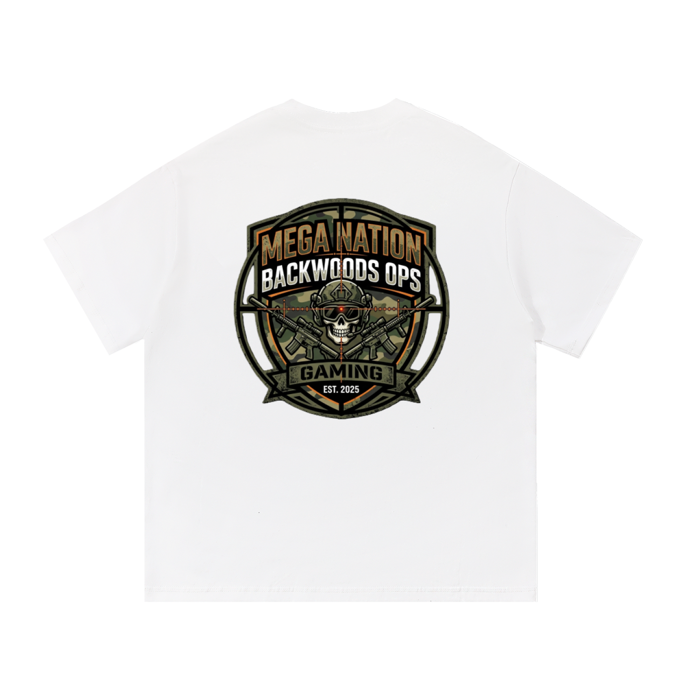MNA Backwoods OPS (Front and Back Logo) T-Shirt (10 colors)