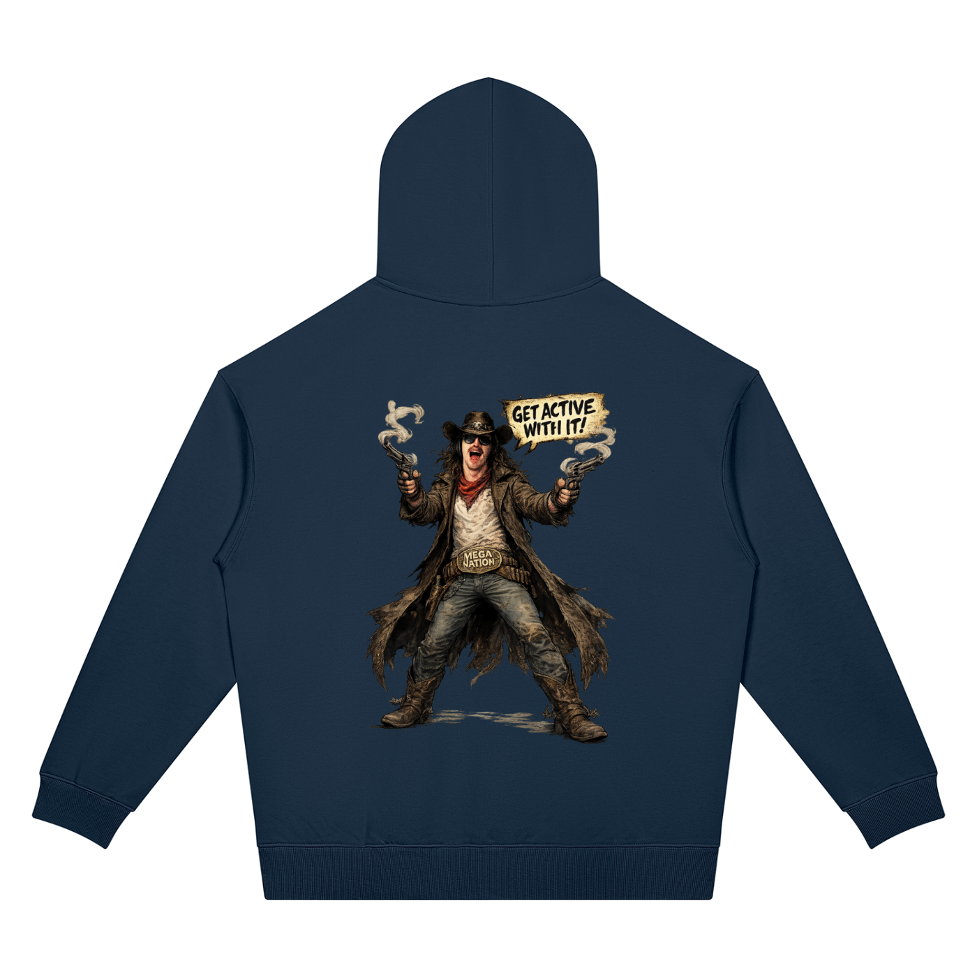 Active Revolvers Unisex Oversized Drop Shoulder Hoodie (7 colors)