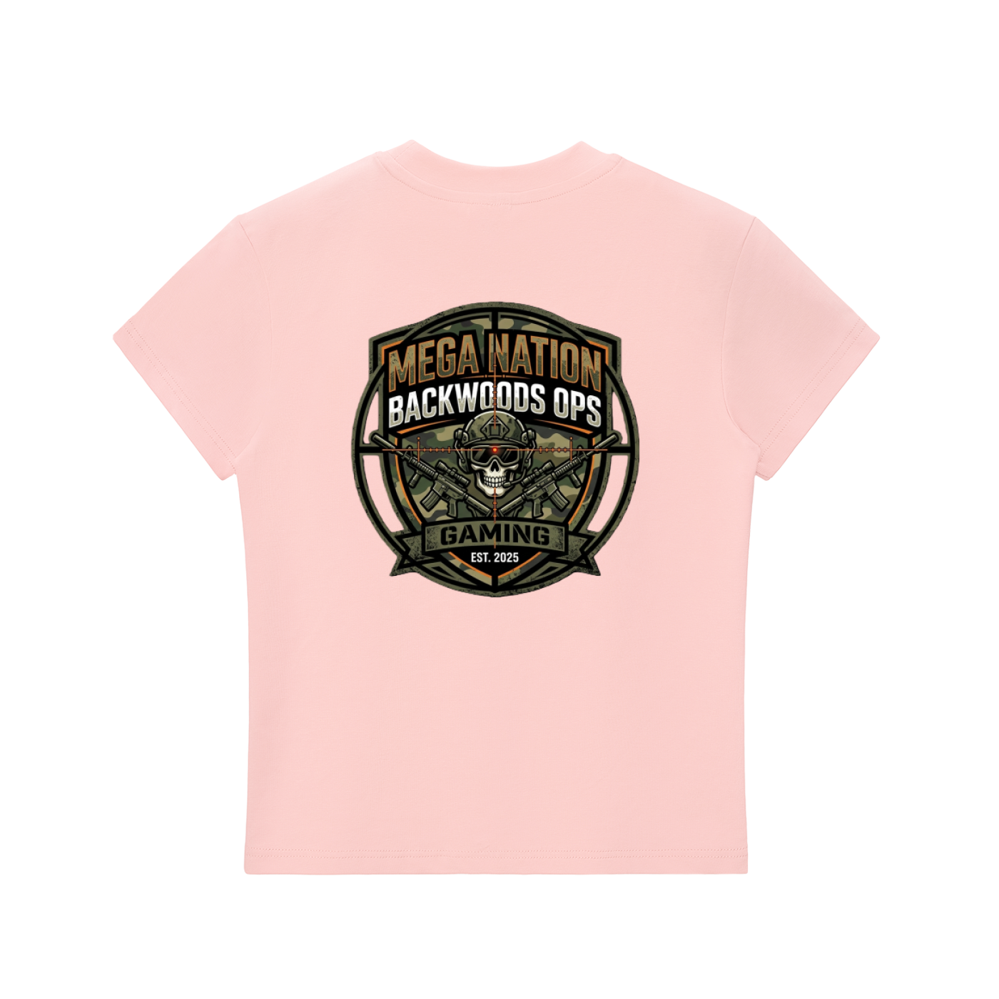 MNA Backwoods OPS (Front and Back Logo) T-Shirt (7 colors)