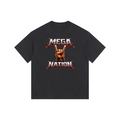 Mega Nation Rocker Oversized Cotton T-Shirt (8 colors)
