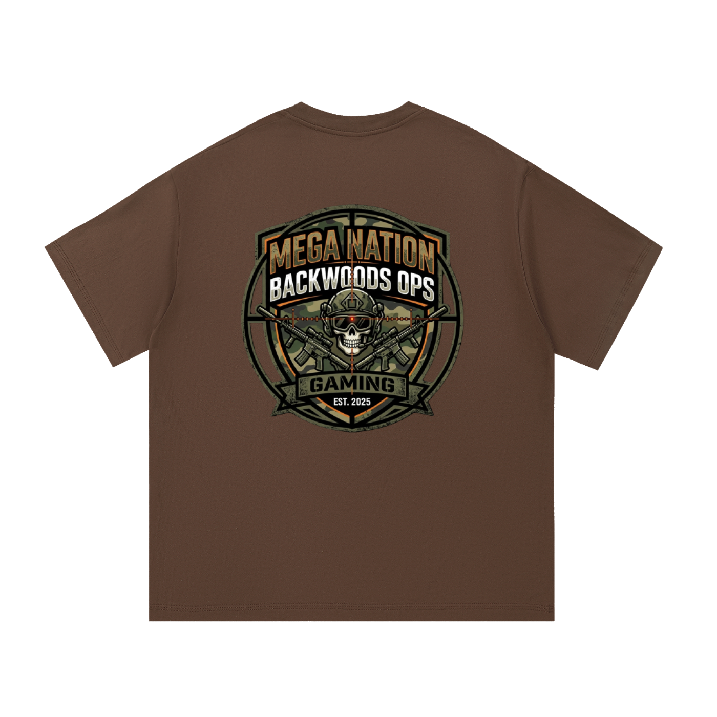 MNA Backwoods OPS (Front and Back Logo) T-Shirt (10 colors)