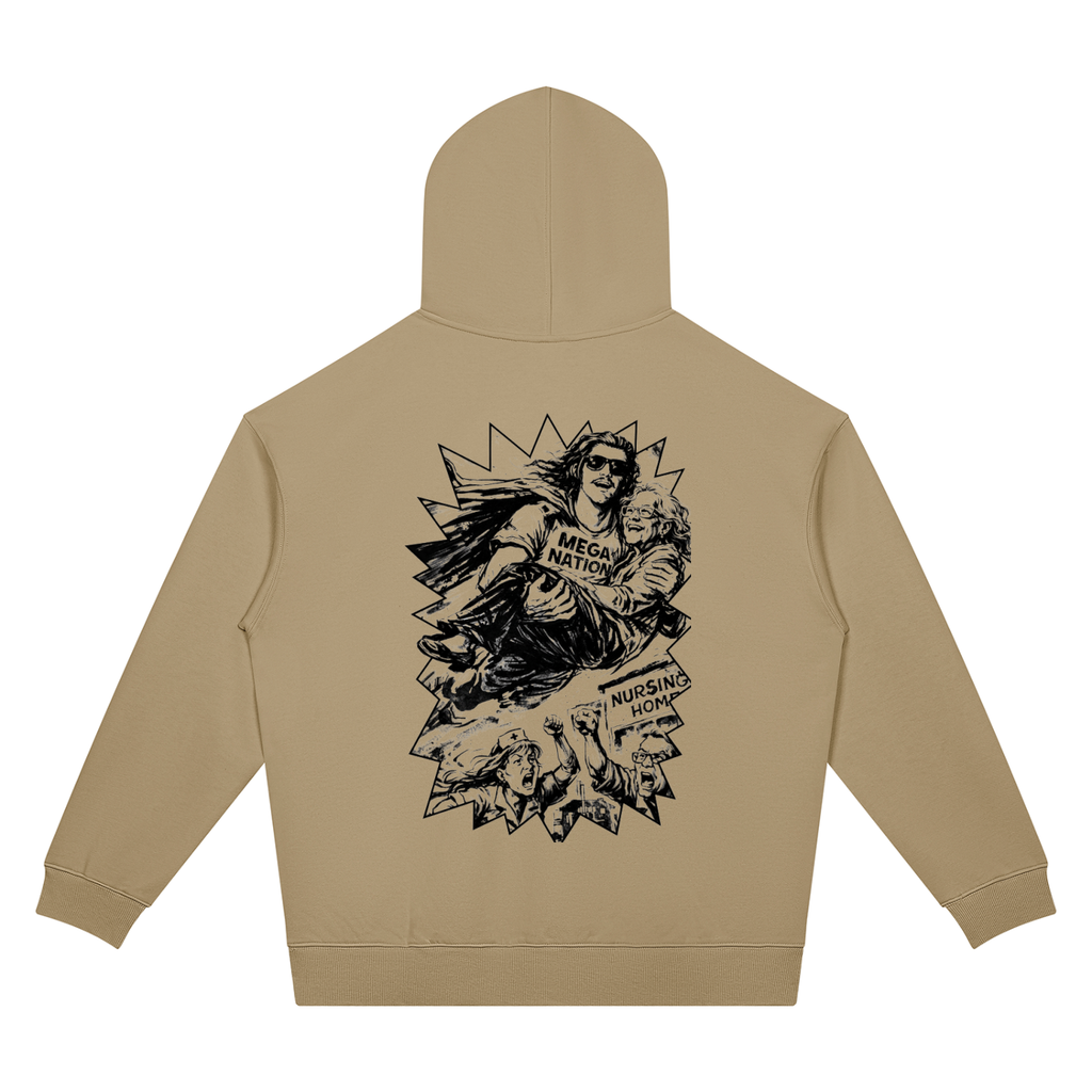 Memaw's Hero Unisex Oversized Drop Shoulder Hoodie (4 colors)