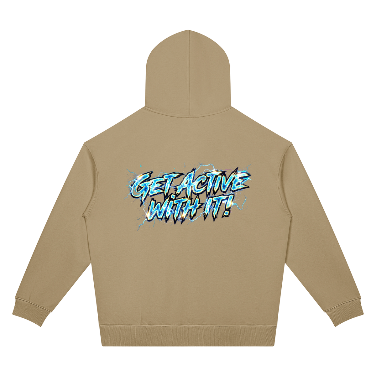 Get Active With it Unisex Oversized Drop Shoulder Hoodie (7 colors)
