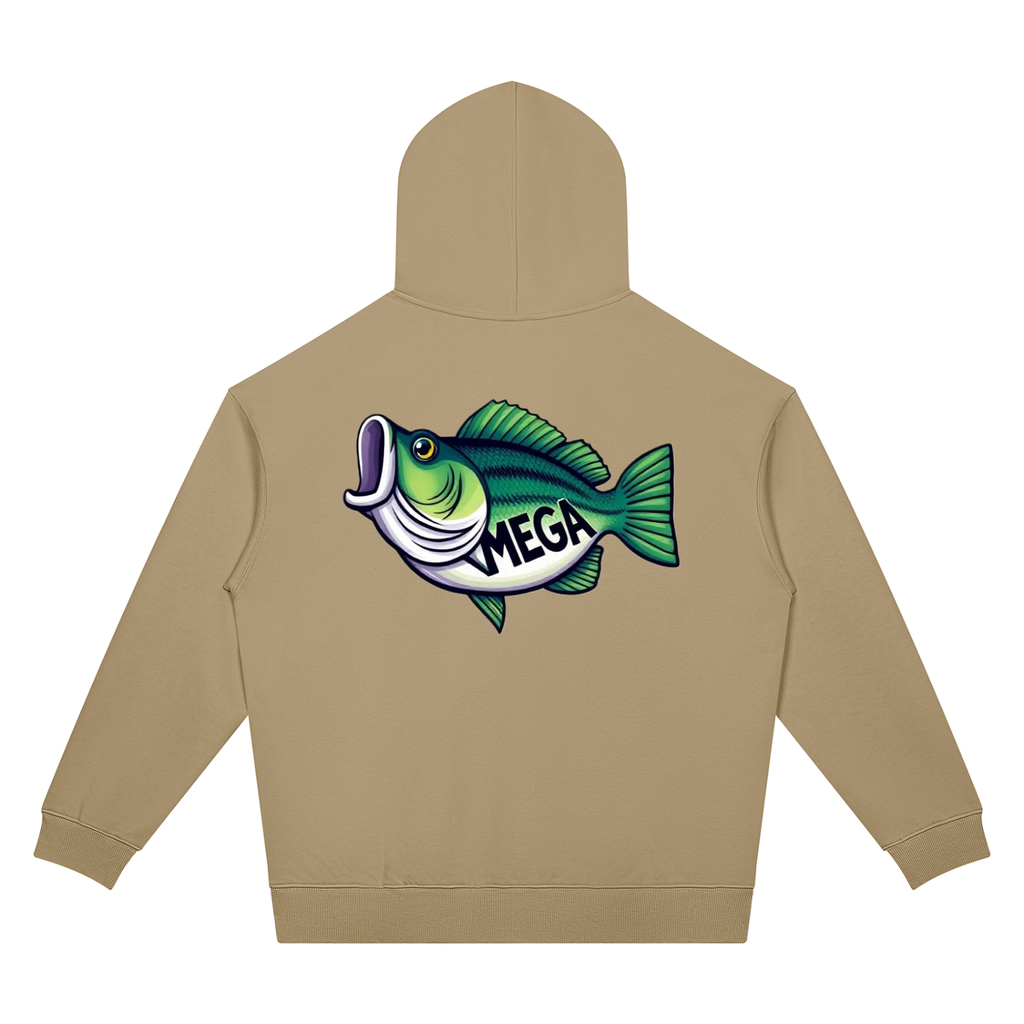 Mega Bass Unisex Oversized Drop Shoulder Hoodie (7 colors)