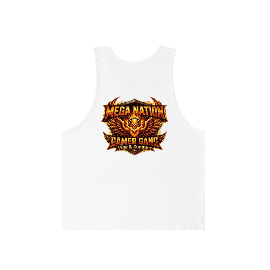 MNA Vibe & Conquer (Front and Back Logo) Loose Fit Tank Top (2 colors)