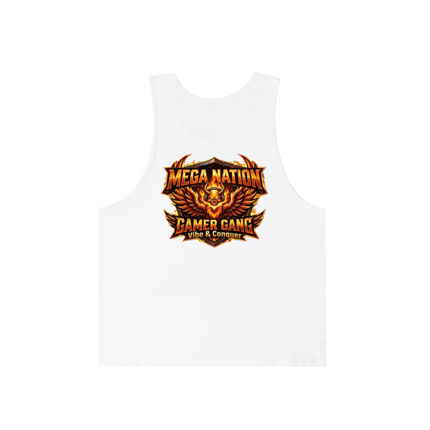 MNA Vibe & Conquer (Front and Back Logo) Loose Fit Tank Top (2 colors)