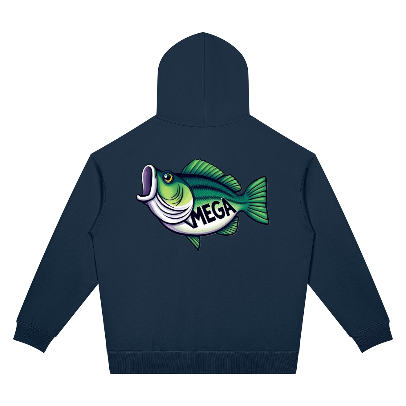Mega Bass Unisex Oversized Drop Shoulder Hoodie (7 colors)