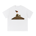Mega Nation Flag Raising Essential Cotton T-Shirt (8 colors)
