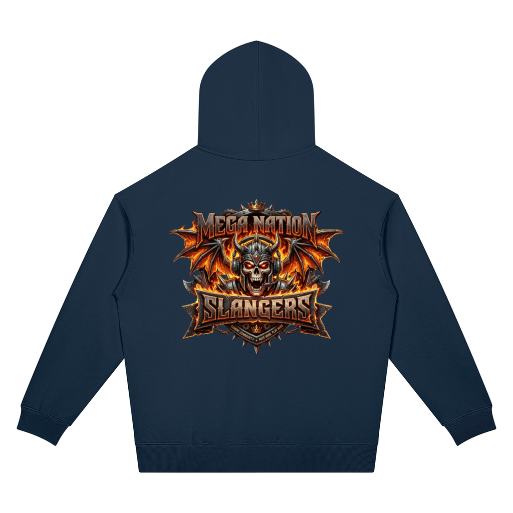 Slangers Unisex Oversized Drop Shoulder Hoodie (7 colors)